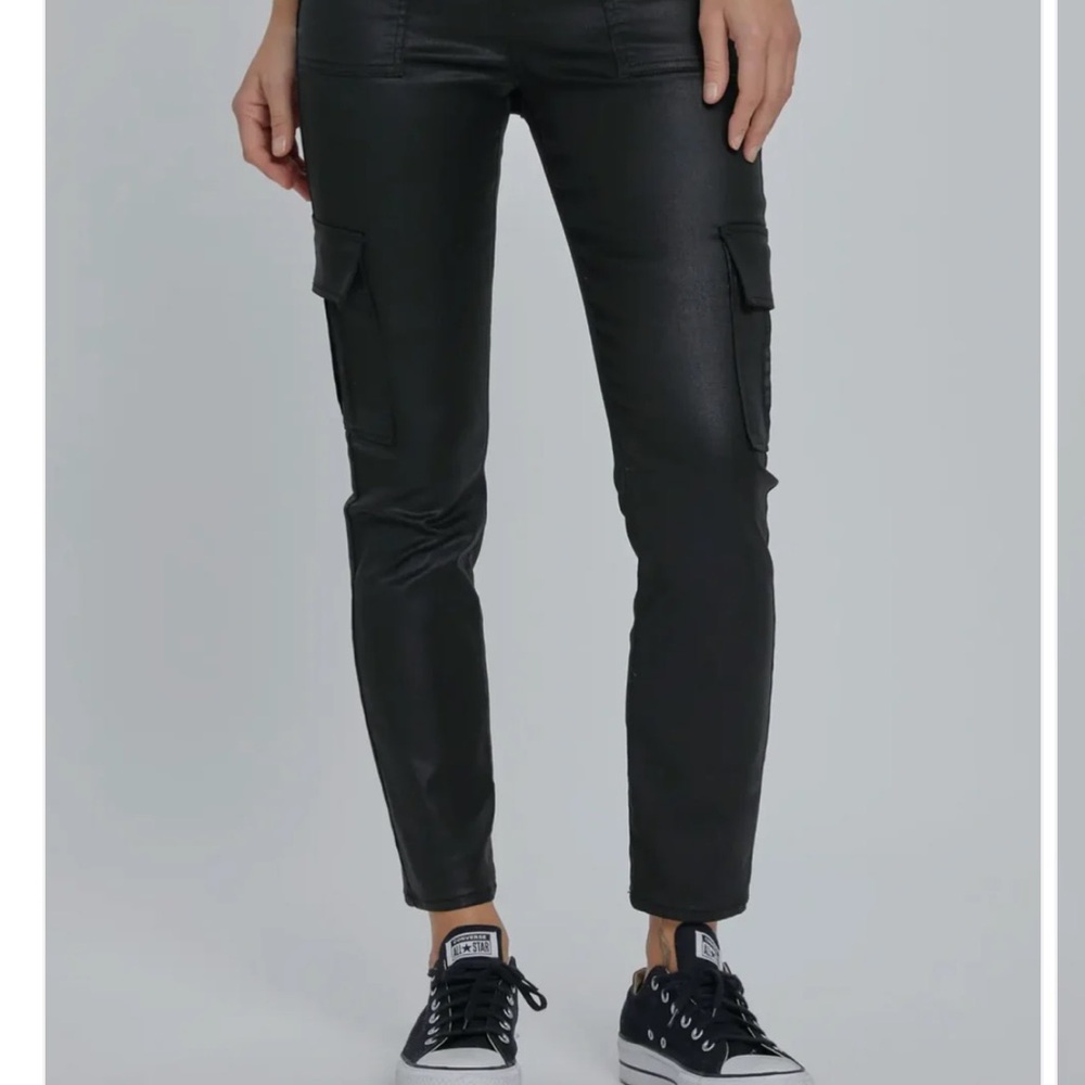 Juno Coated Cargo Denim Euc - image 4